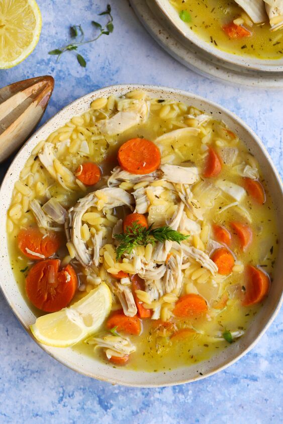 gluten free lemon orzo soup, What s better than a soup that s easy to make and tastes amazing