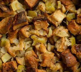 gluten free challah bread apple stuffing, What s not to love about this gluten free stuffing