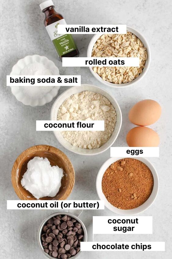 coconut flour oatmeal cookies