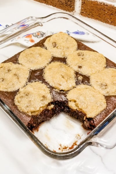 cookie drop brownies quick recipe