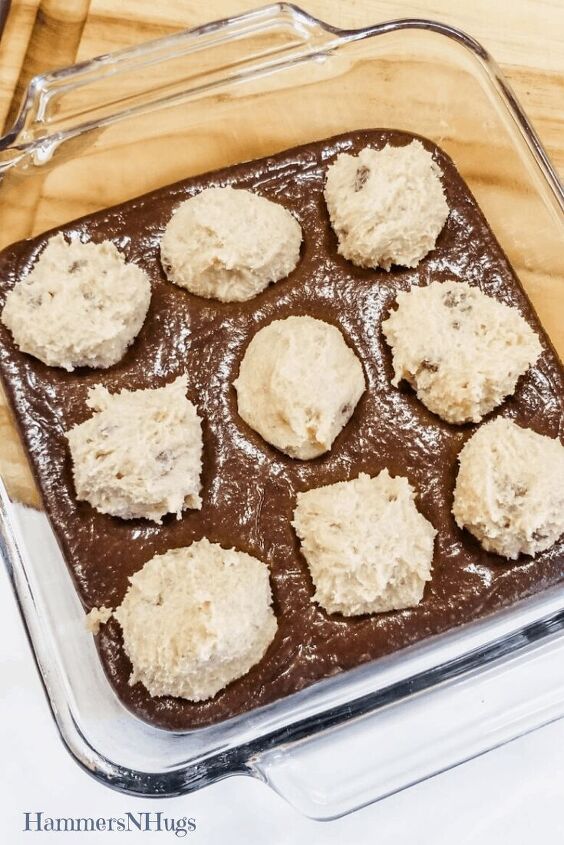 cookie drop brownies quick recipe