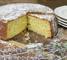Lemon and Lavender Cake