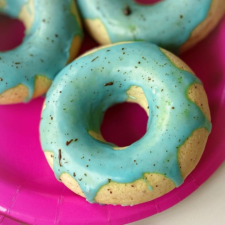 robin s egg speckled doughnuts dairy free