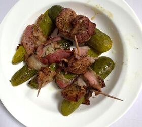 Keto Bacon Wrapped Pickles