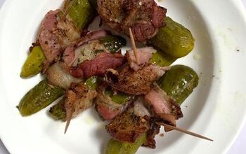 Keto Bacon Wrapped Pickles