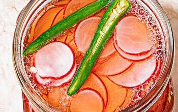 Easy Pickled Radishes With Serrano Peppers