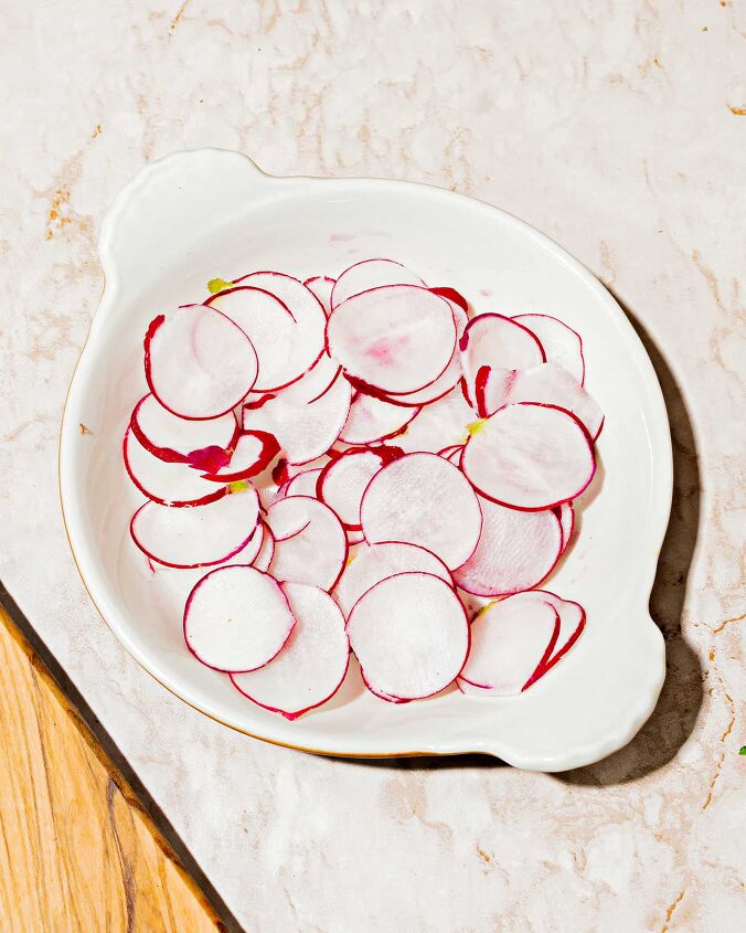 easy pickled radishes with serrano peppers