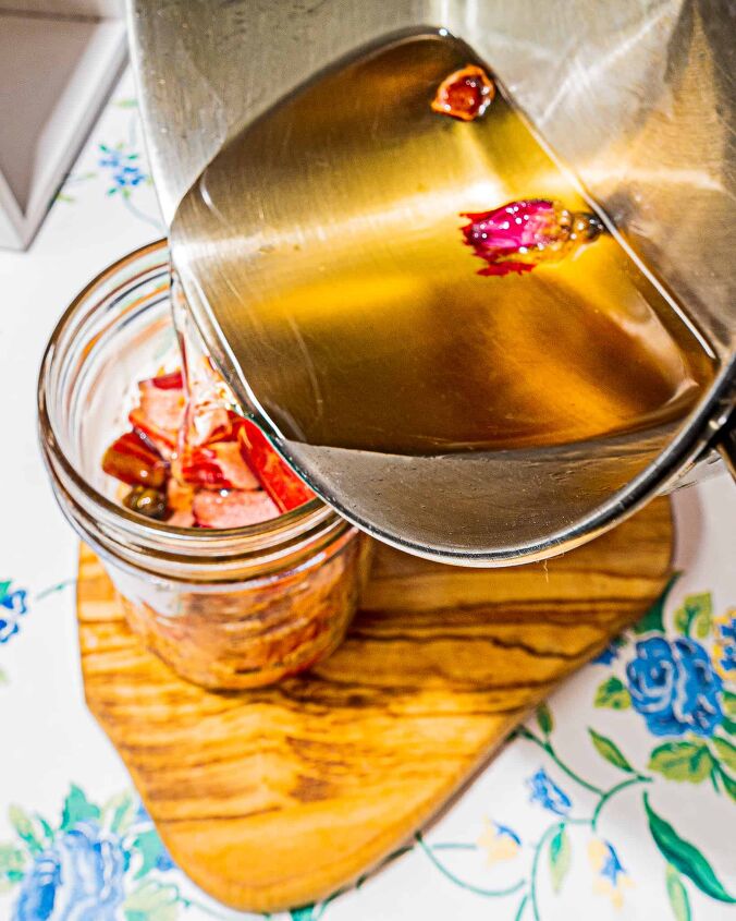 quick rose pickled rhubarb recipe