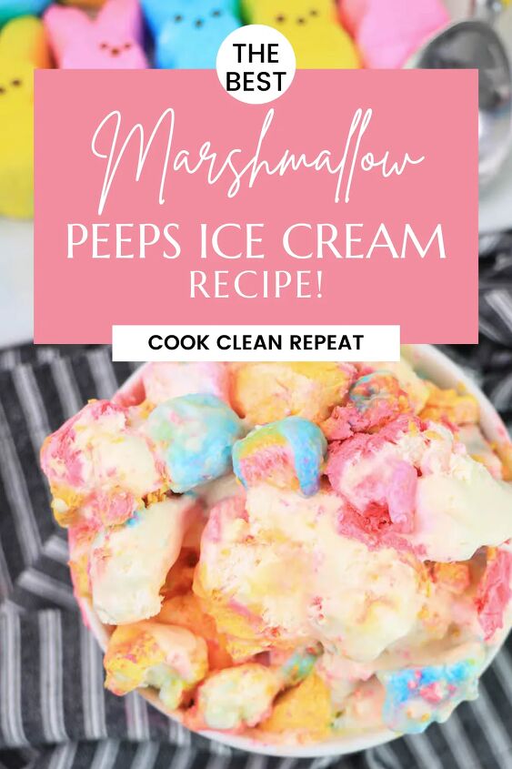 marshmallow peeps ice cream