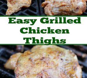 Easy grilled hotsell chicken thighs