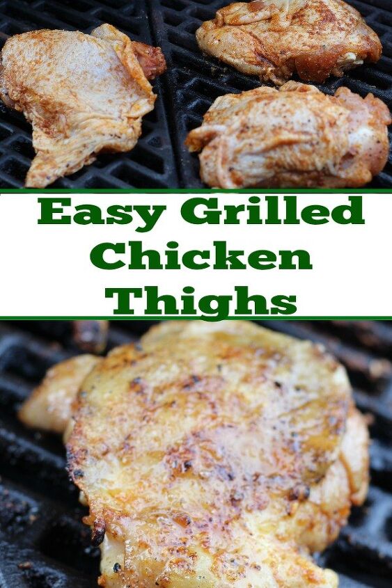 easy grilled chicken thighs recipe