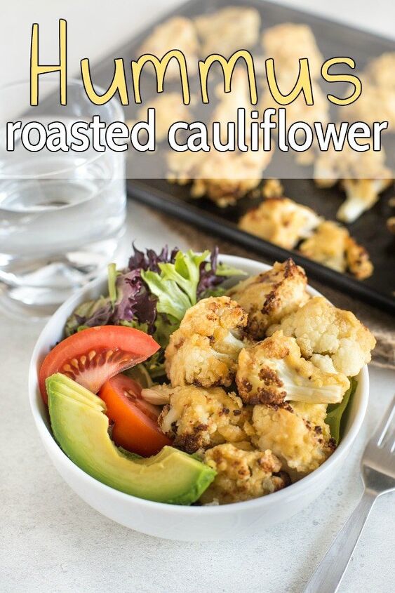 hummus roasted cauliflower