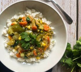 Simple Veggie Thai Green Curry