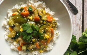 Simple Veggie Thai Green Curry