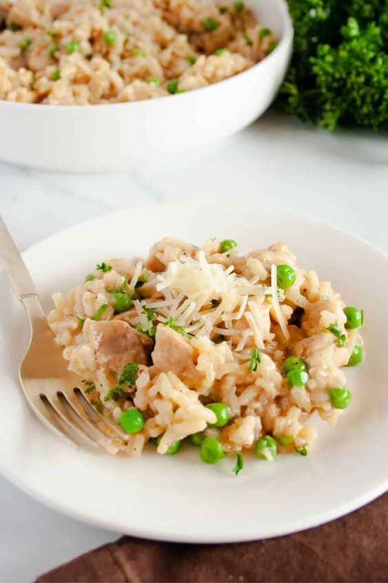 oven baked chicken risotto