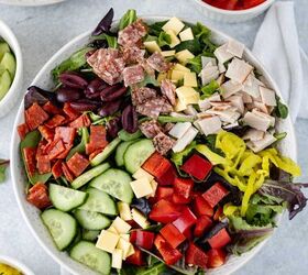 loaded italian salad