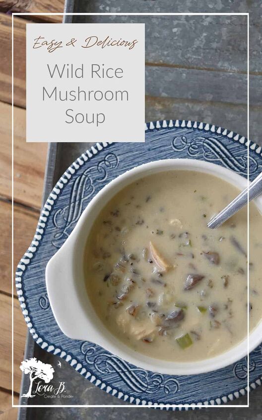 wild rice mushroom soup