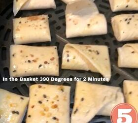 how to make keto everything bagel bites in the air fryer, Bagel Bites in the Air Fryer 2 Minutes at 390 Degrees