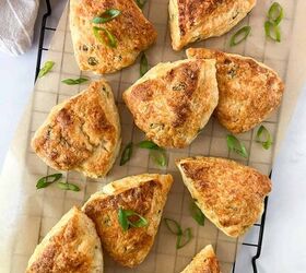 Savory Goat Cheese Scones With Scallions
