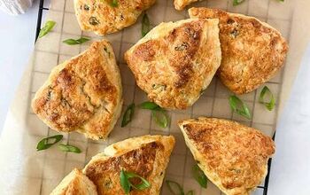 Savory Goat Cheese Scones With Scallions