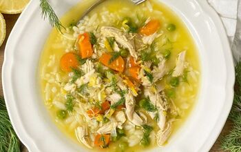 Chicken Orzo Soup With Lemon and Dill