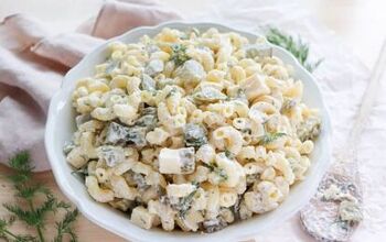 The Best Dill Pickle Pasta Salad