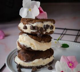 Cookie Sandwich With Vanilla Icecream (Airfryer Cookies)