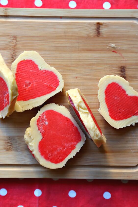 slice and bake heart cookies