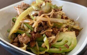 Easy Thick Vermicelli Noodle Stir Fry