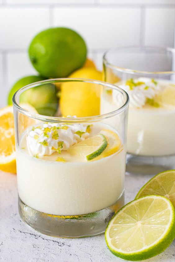 lemon lime posset