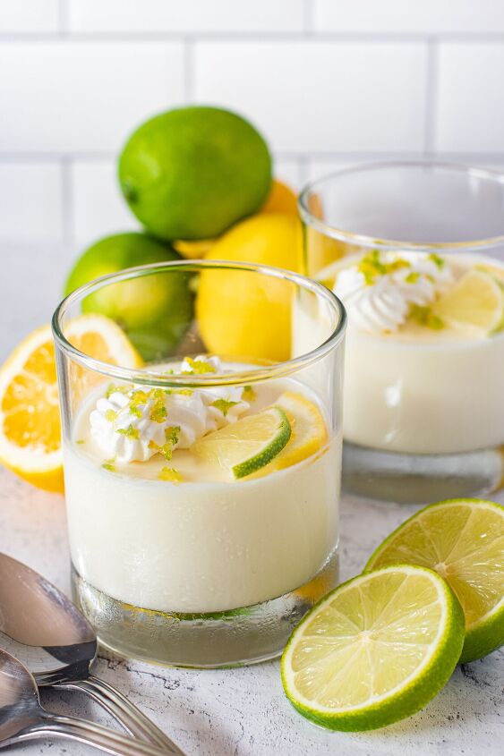 lemon lime posset