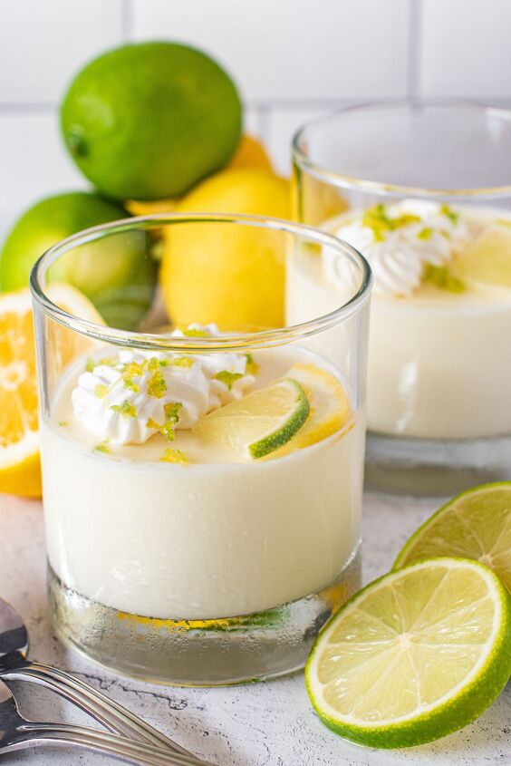 lemon lime posset