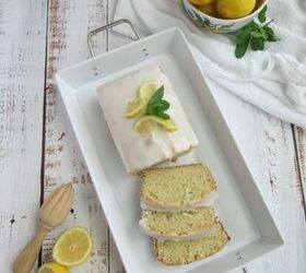 Lemon Loaf Cake With Lemon Drizzle Glaze