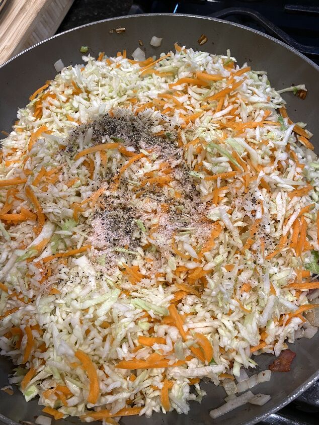 dairy free kielbasa cabbage and carrots one pot dinner recipe