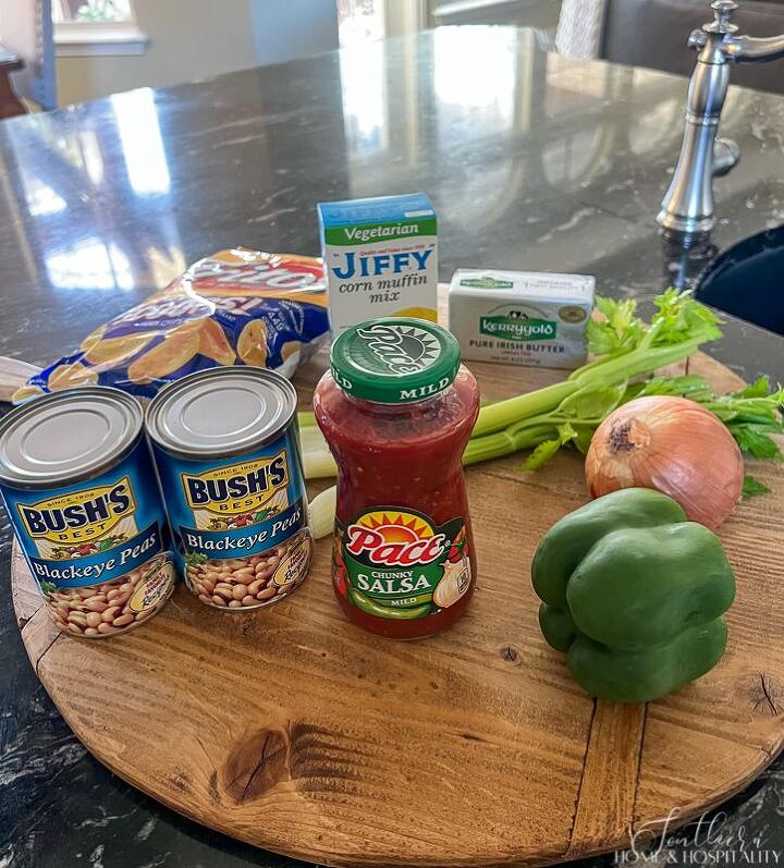 new years recipe black eyed pea dip