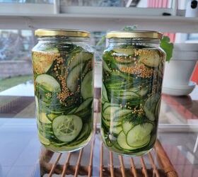 Swedish Pickled Cucumbers