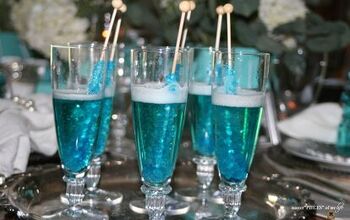 Rock Candy Champagne Cocktail