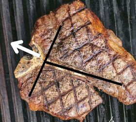 how to make perfect t bone steaks on the grill, One last quarter turn and let the steak finish cooking in this position