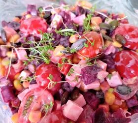 Vegan Beet Salad With Feta (all Plant Based Ingredients)
