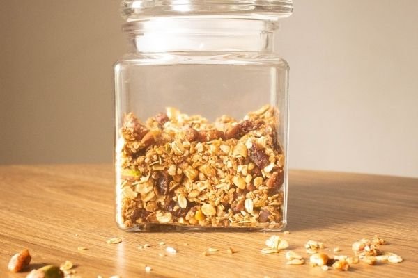 how to make sugar free crunchy granola recipe