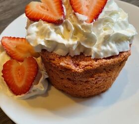 2 Ingredient Strawberry Angel Food Cake Recipe