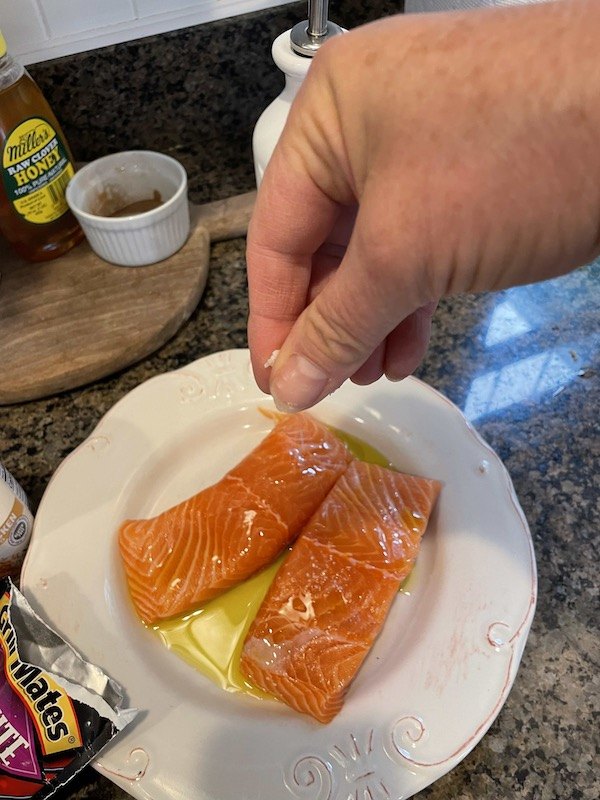 how to make easy sweet mesquite salmon recipe