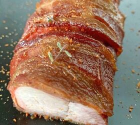 Smoked Pork Tenderloin Wrapped in Bacon