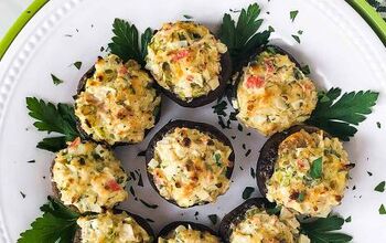 Crab Stuffed Mushrooms With Cream Cheese