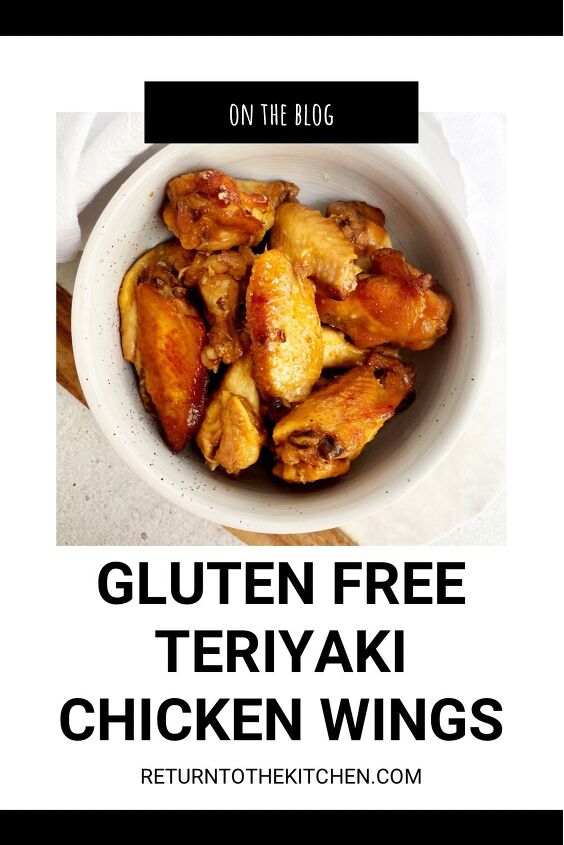 gluten free teriyaki chicken wings