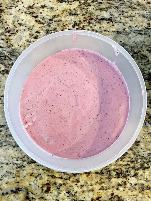 cherry berry frozen yogurt no churning required