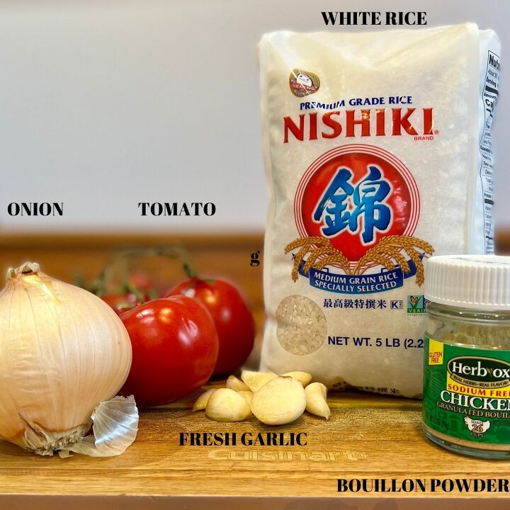simple arroz rojo recipe healthy mexican red rice, 5 Simple Ingredients