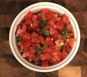 Tomato & Basil Bruschetta