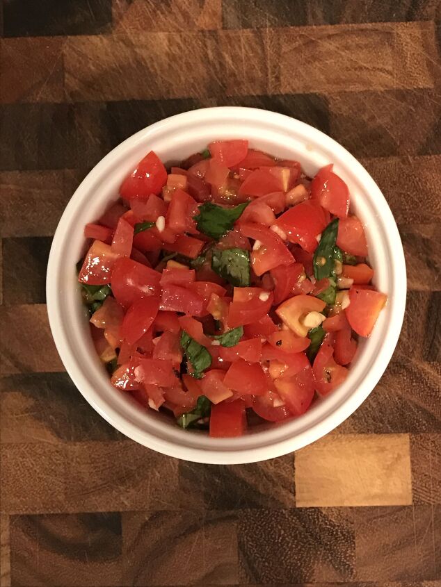 tomato basil bruschetta