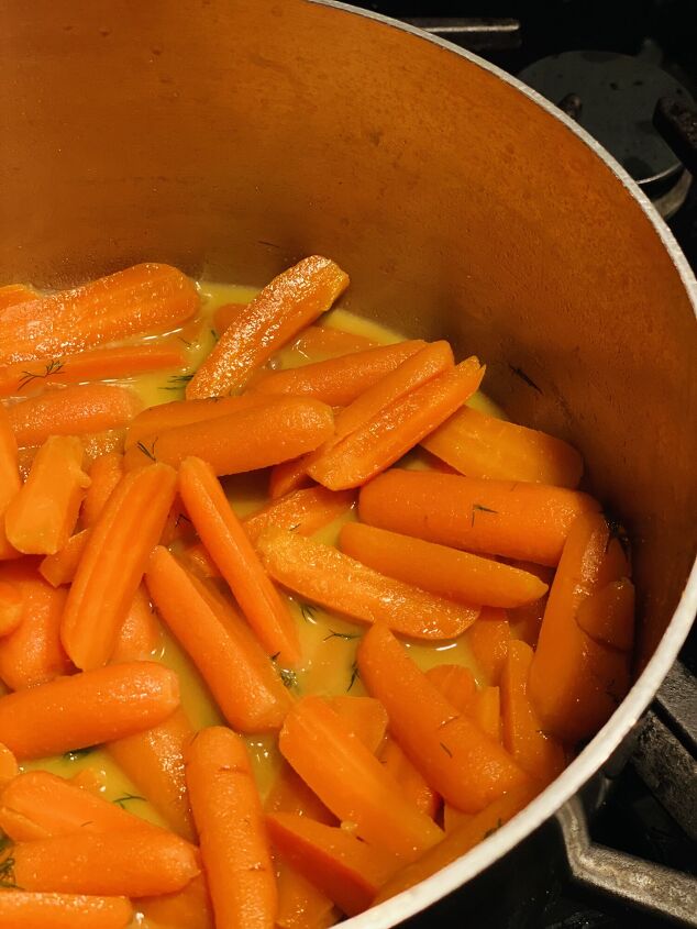 ginger glazed carrots